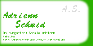 adrienn schmid business card